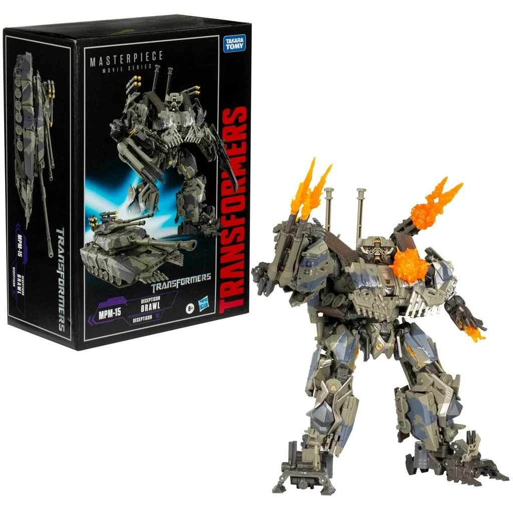 undefined Hasbro Transformers Movie Masterpiece Transformers Movie 1 MPM-15 Decepticon Brawl (10.5-inch) 1