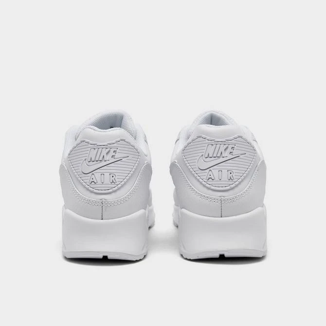 NIKE Men's Nike Air Max 90 Leather Casual Shoes 4