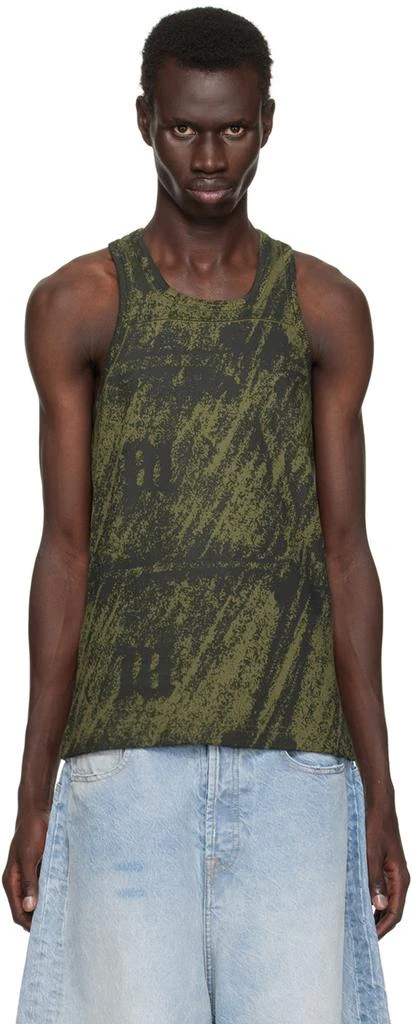 Misbhv Khaki Trapezoid Tank Top 1