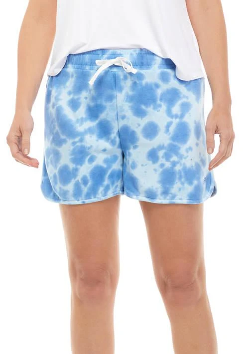 Crown & Ivy™ Ivy Printed French Terry Shorts 1