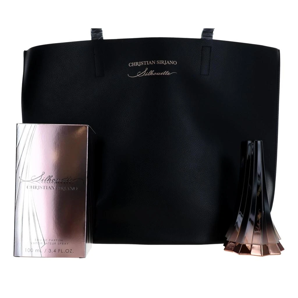 Christian Siriano Silhouette by , 2 Piece Gift set women with Tote Bag 1