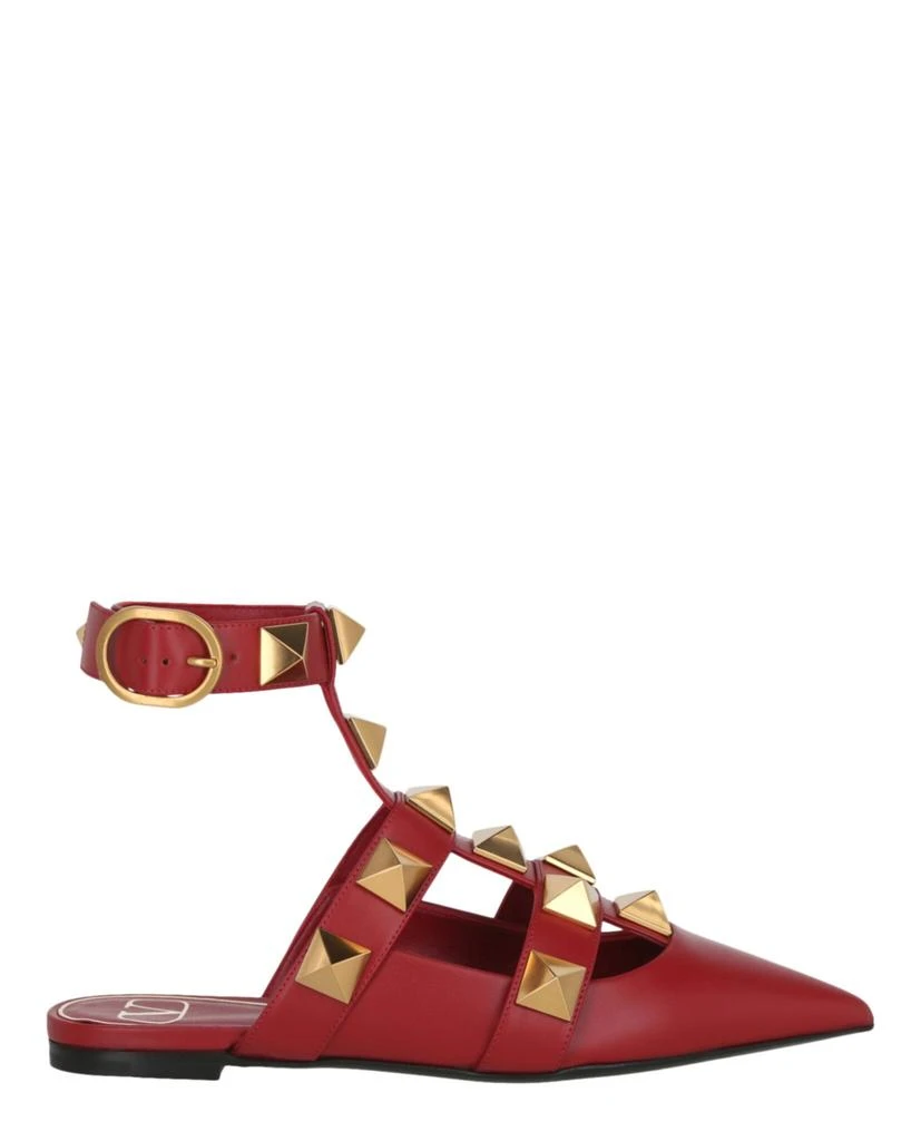Valentino Roman Stud Ballerina Shoe 1