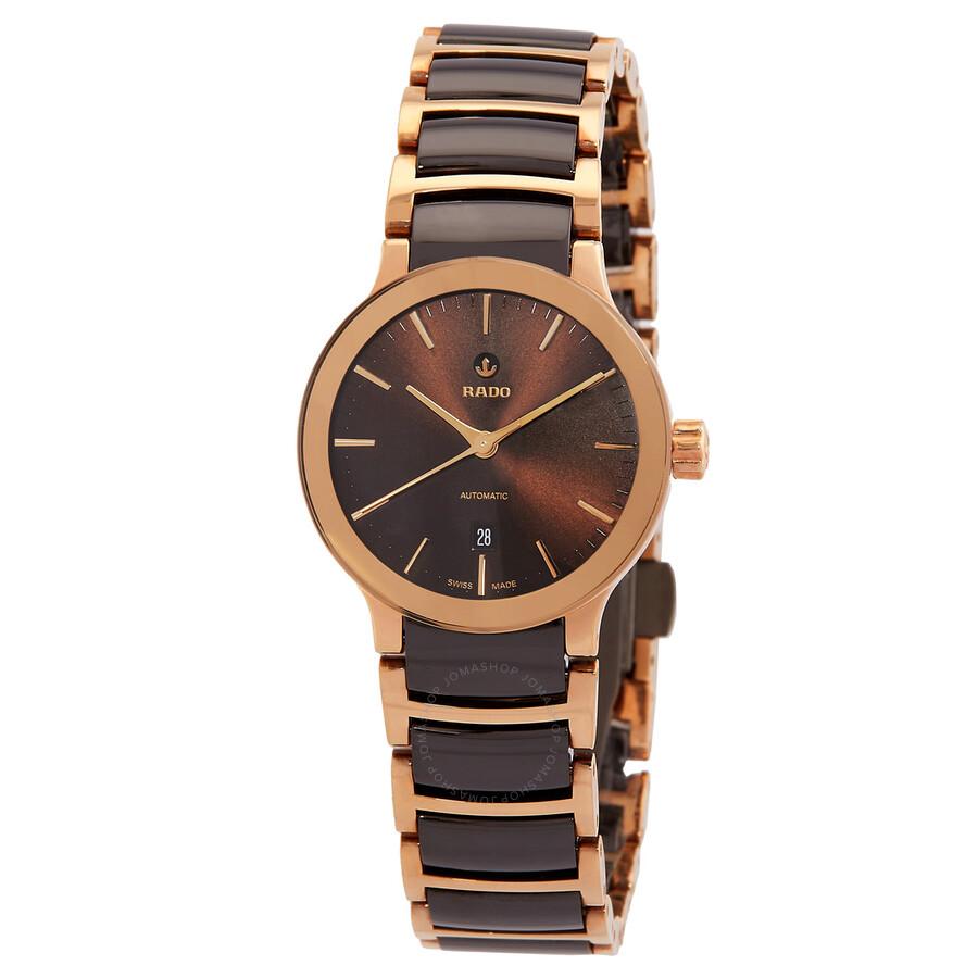 Rado Centrix Automatic Brown Dial Ladies Watch R30183302