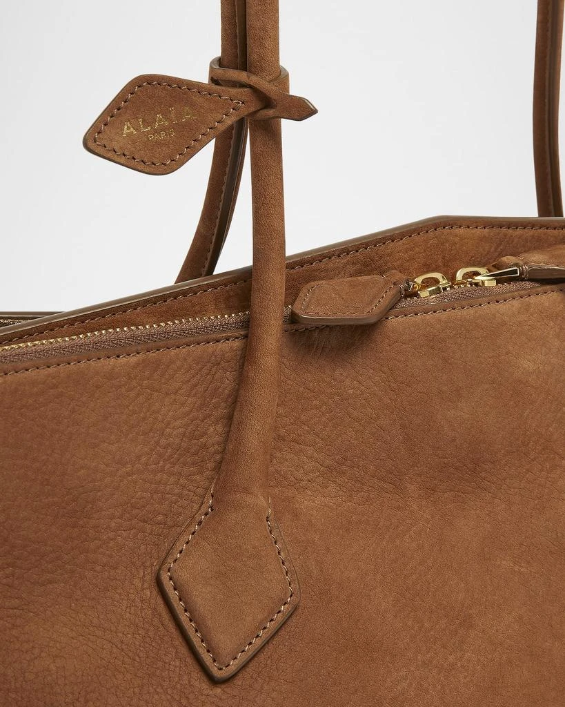 Alaia Le Teckel Tote Bag in Suede and Leather 5