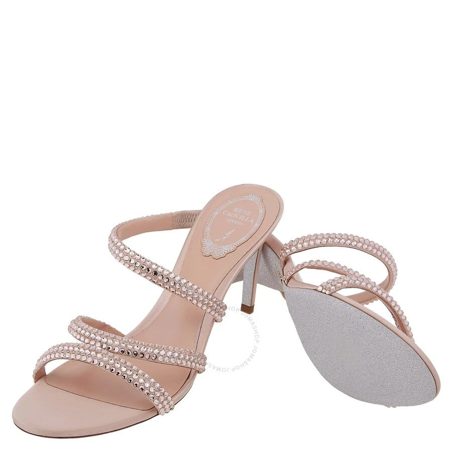 Rene Caovilla Lisa Crystals 80 Slider Sandals 2