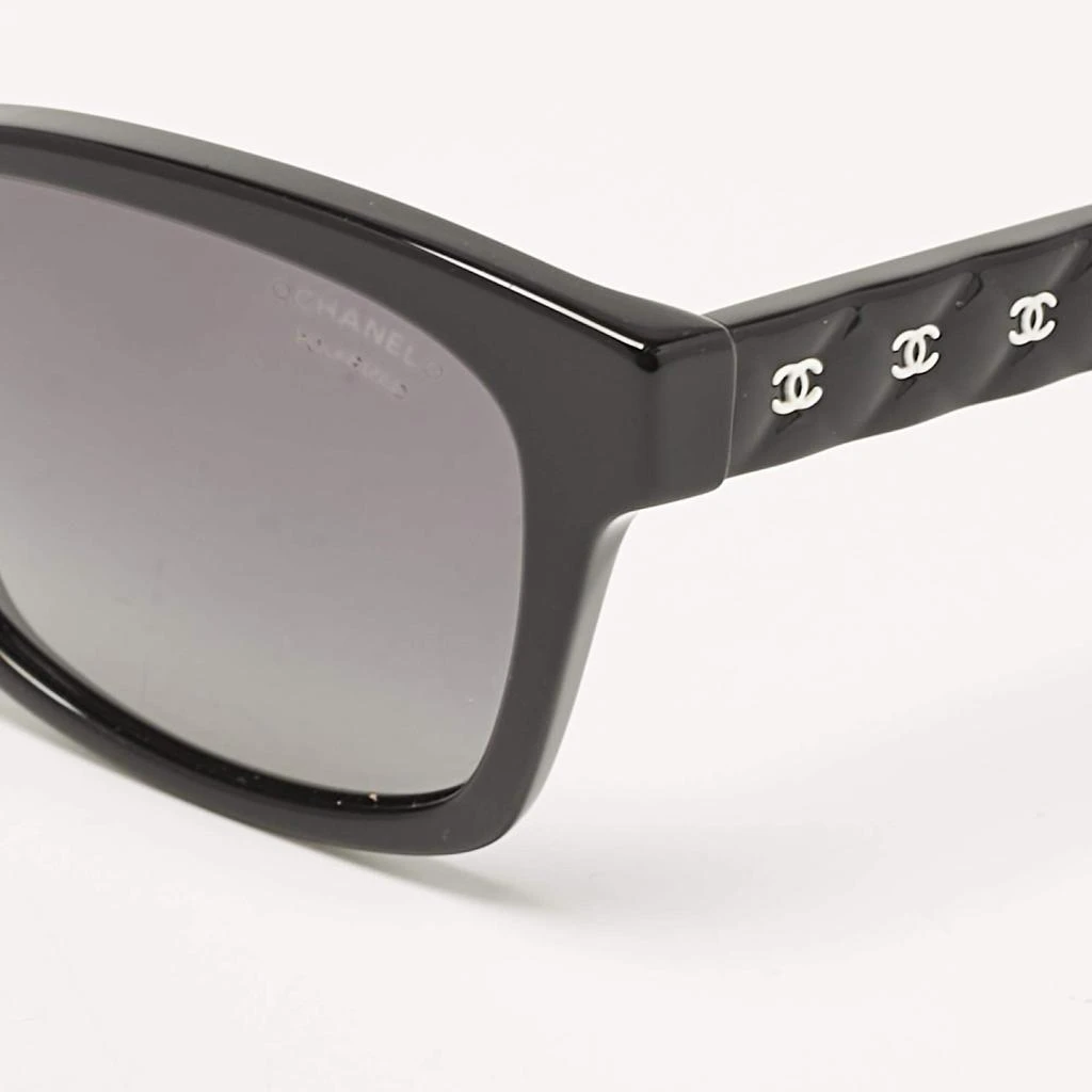 Chanel Chanel Black CC 5484 Polarized Square Sunglasses 2