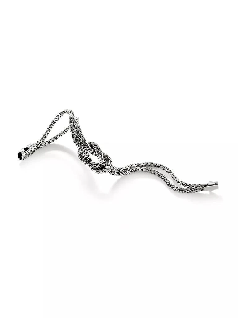 John Hardy Love Knot Sterling Silver Double-Chain Bracelet 3
