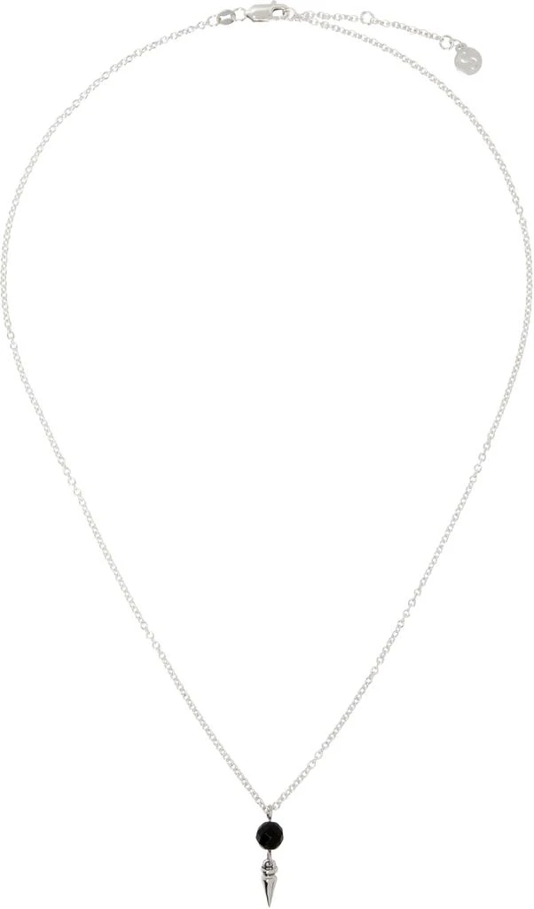 Stolen Girlfriends Club Silver Punk Orb Solo Necklace 1