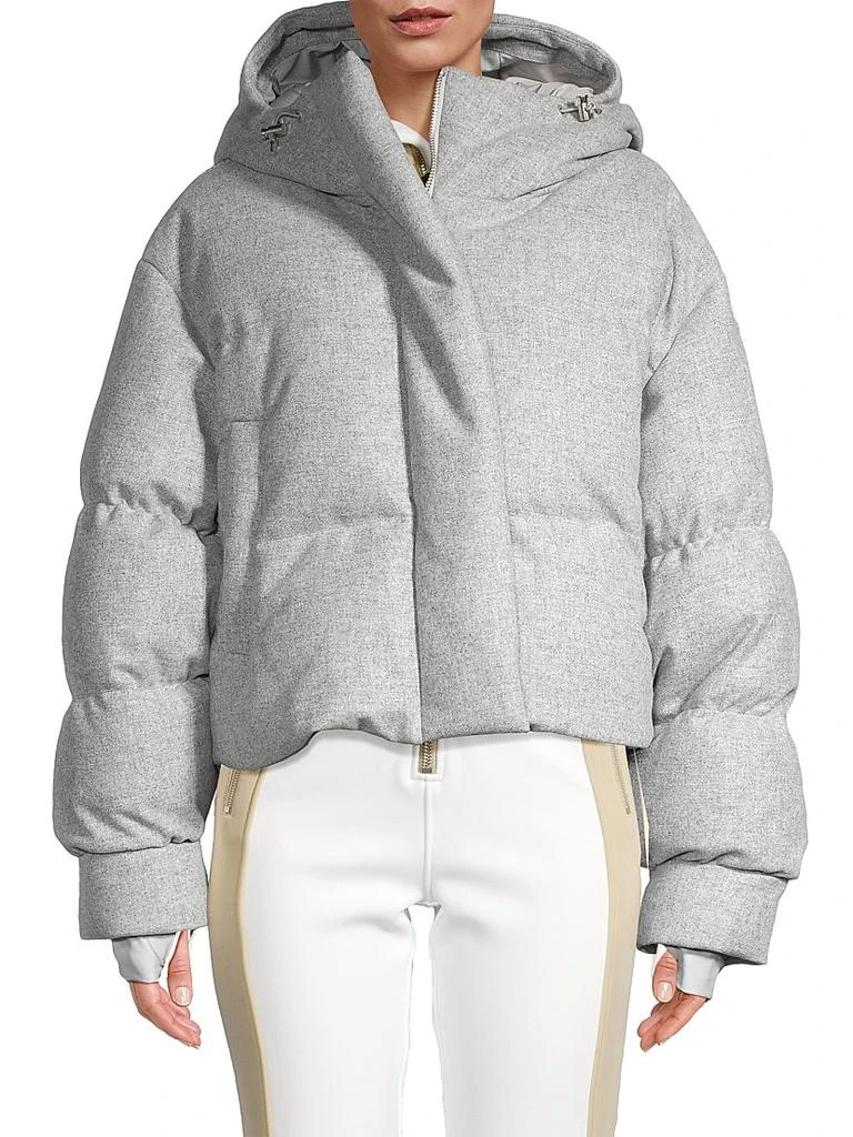 Cordova Aomori Shell Puffer Down Crop Ski Jacket 3