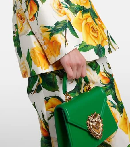 Dolce 
Gabbana Turlington floral silk-blend jacket 6