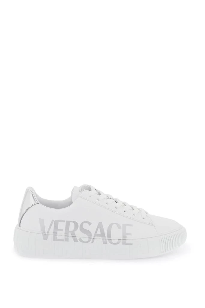 VERSACE 'greca' sneakers with logo 1