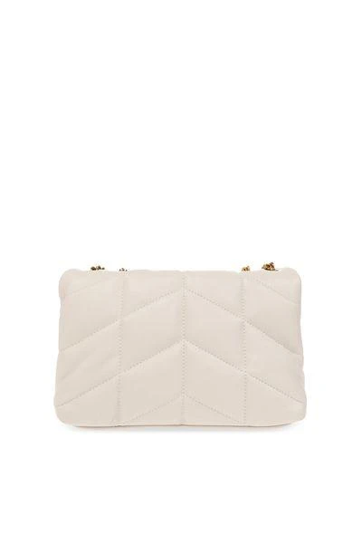 Yves Saint Laurent QUILTED SHOULDER BAG   BEIGE 2