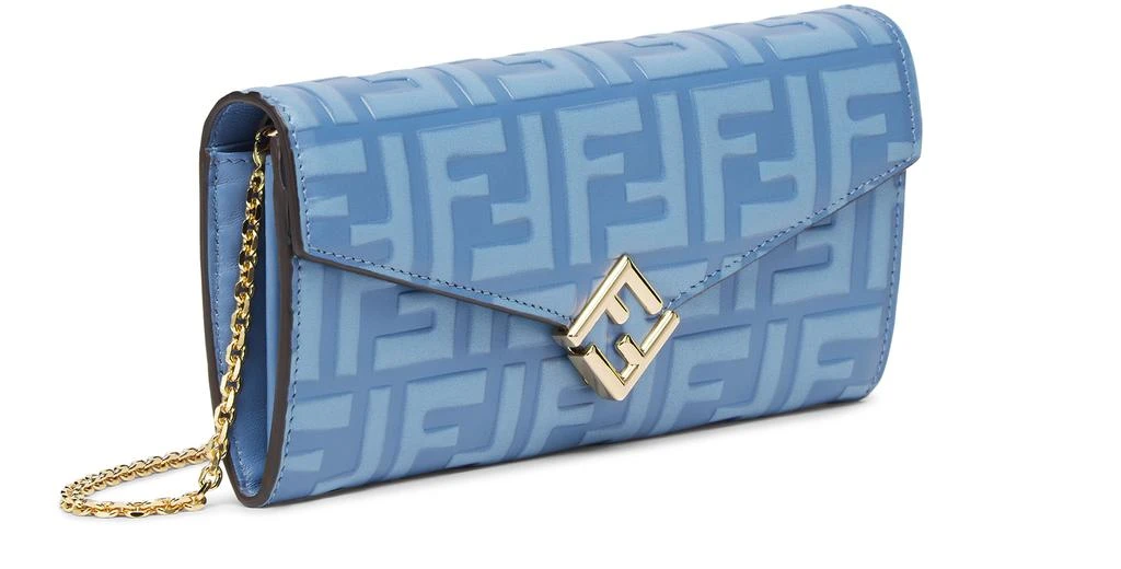 Fendi FF Diamonds Continental With Chain 3