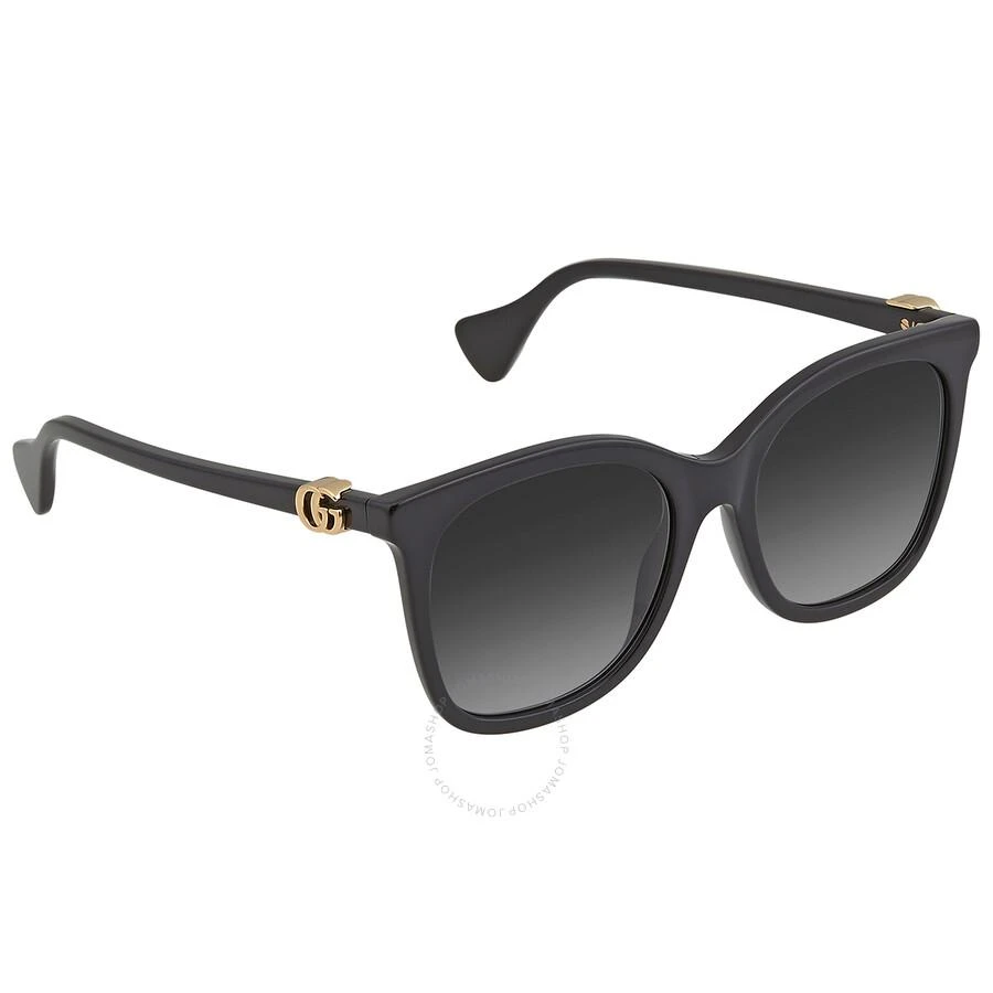 Gucci Grey Butterfly Ladies Sunglasses GG1071S 001 55 3