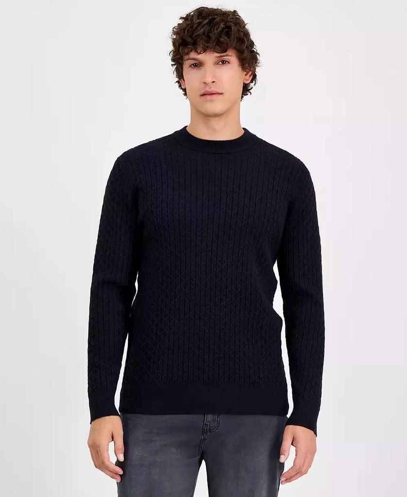 Karl Lagerfeld Paris Men's Geo-Pattern Sweater 1