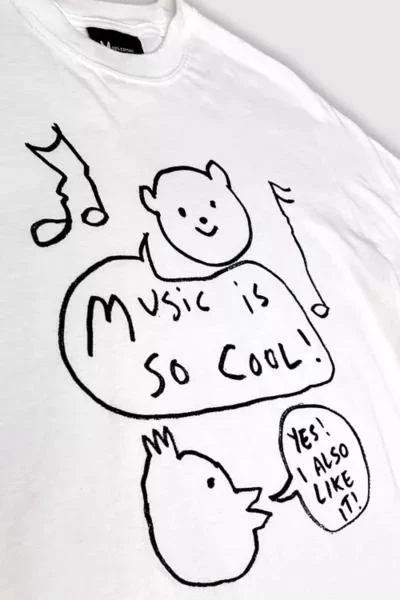 Feels So Good Feels So Good Music is Cool T-Shirt 2