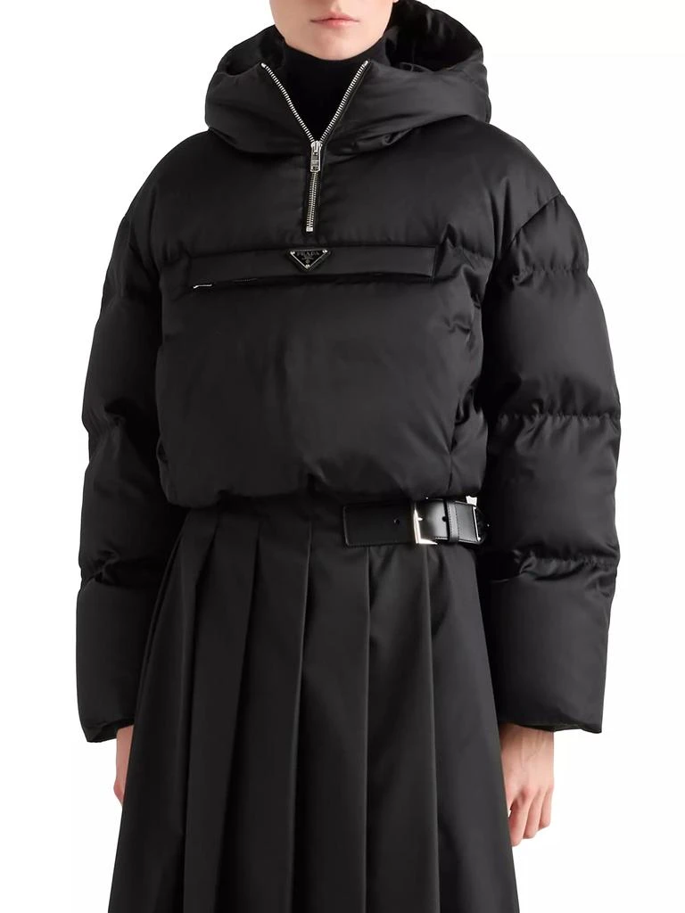 Prada Re-Nylon Cropped Down Jacket 2