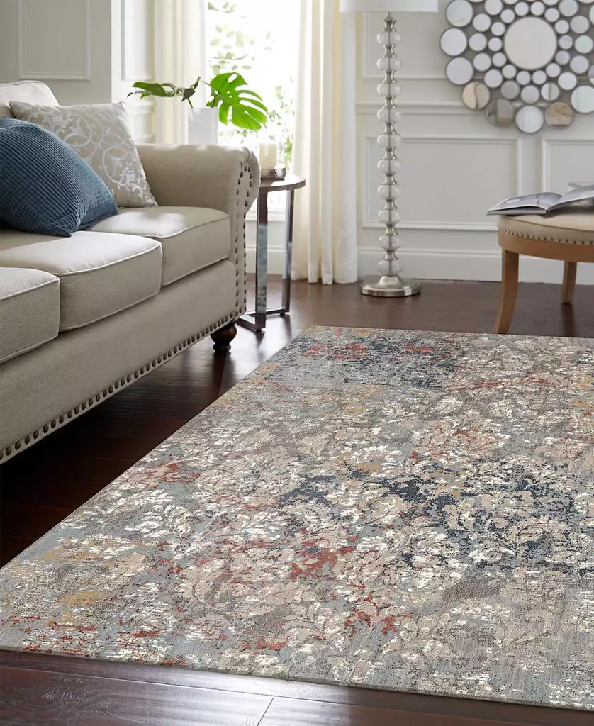 Karastan CLOSEOUT! Soiree La Brea Grey 8' x 11' Area Rug