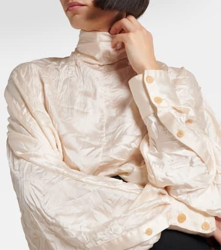 Khaite Bex satin top 4