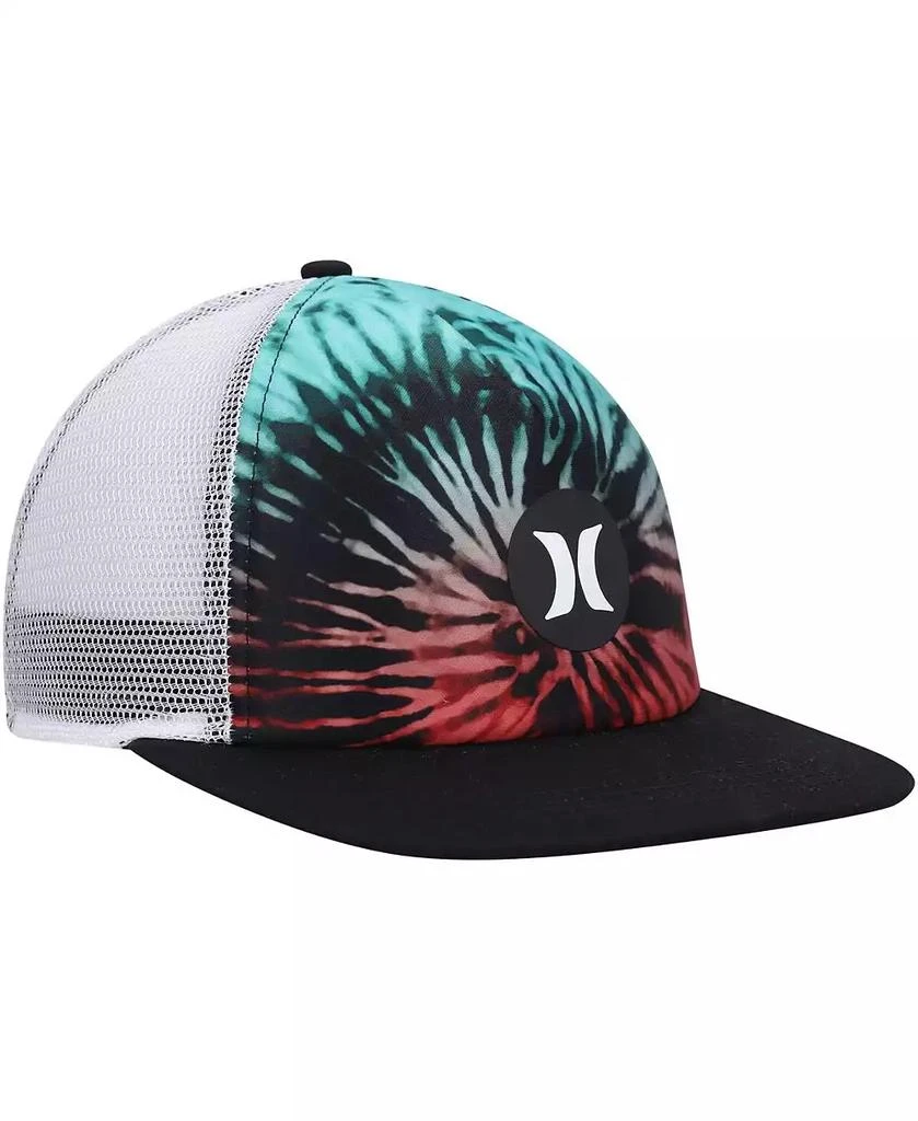 Hurley Men's Black, White Balboa Trucker Snapback Hat 3