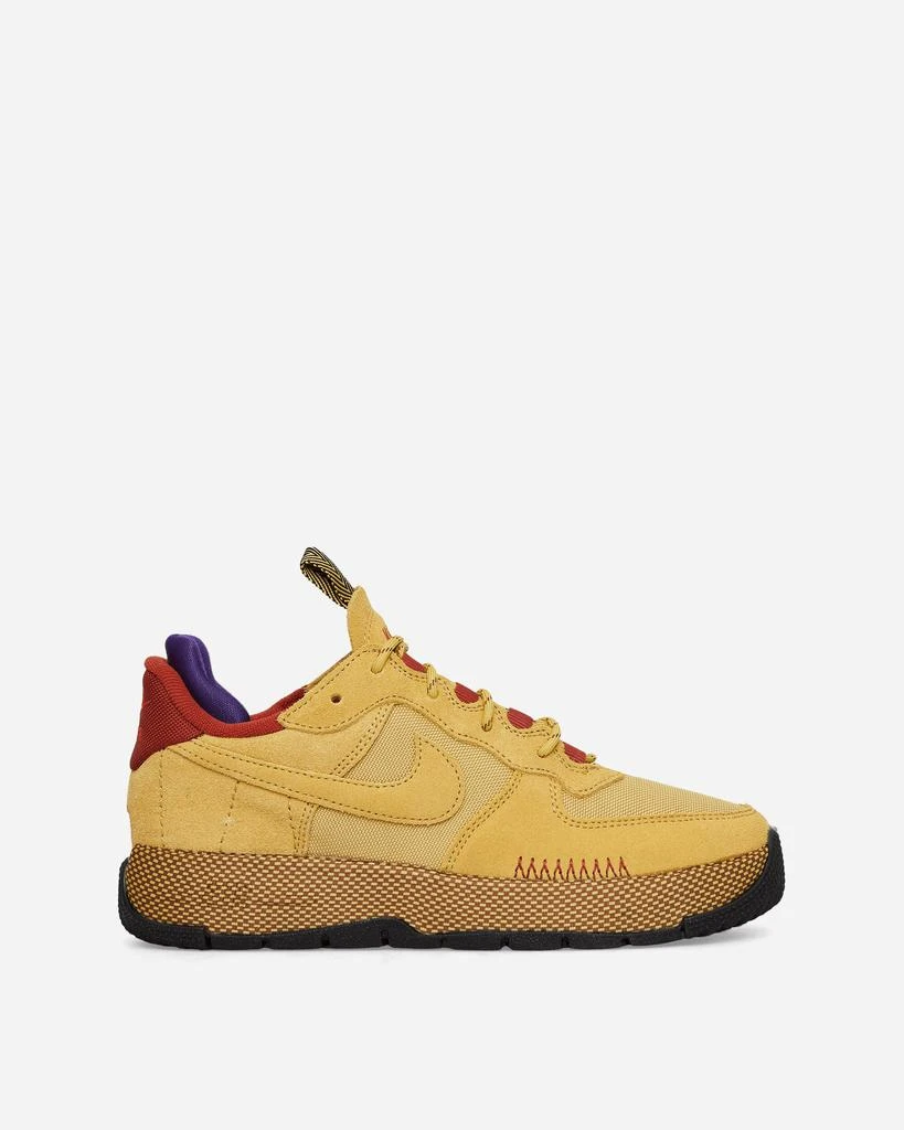 Nike WMNS Air Force 1 Wild Sneakers Wheat Gold 1