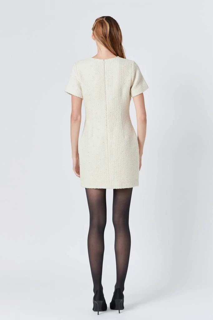Endless Rose Endless Rose - Tweed Buttoned Mini Dress 2