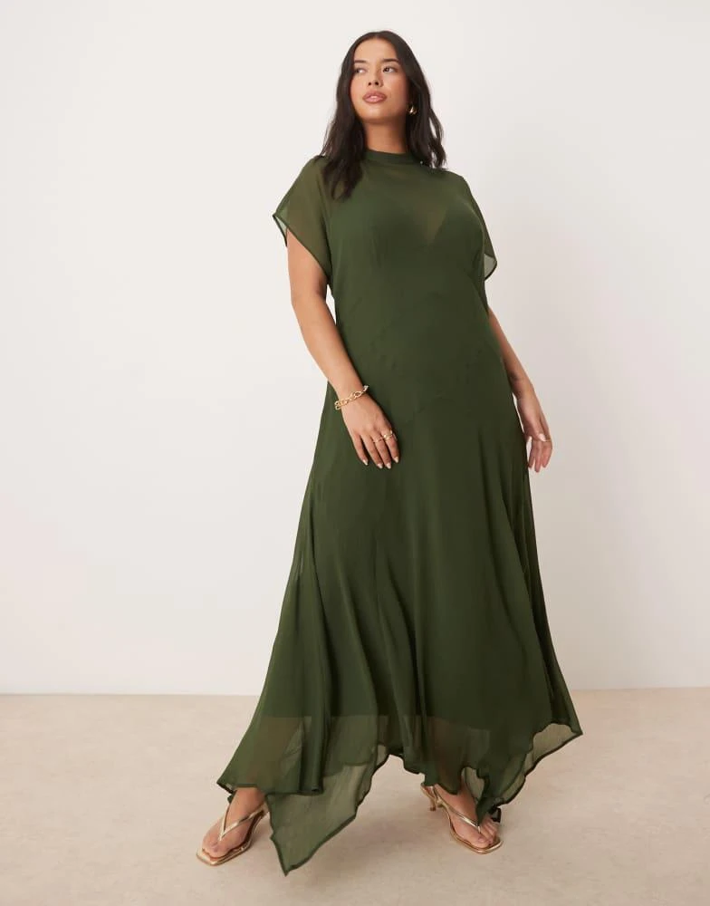 long maxi dress with pockets Long sleeve Linen Maxi dress with pocket 3285
