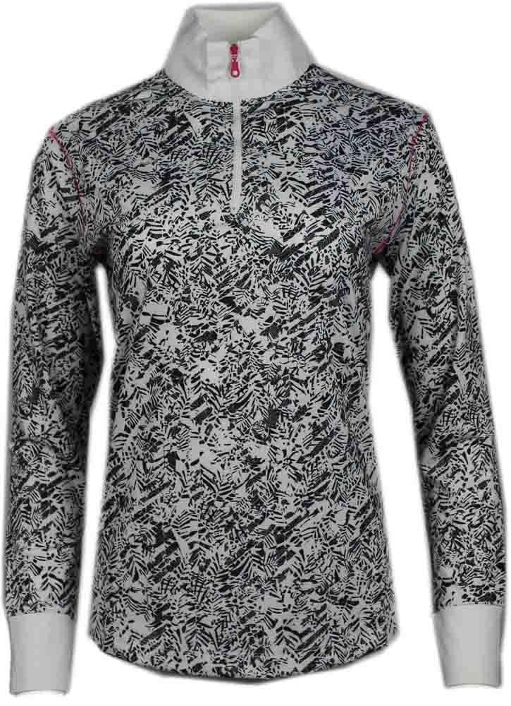 Page & Tuttle Ladderstitch Print Quarter Zip Jacket