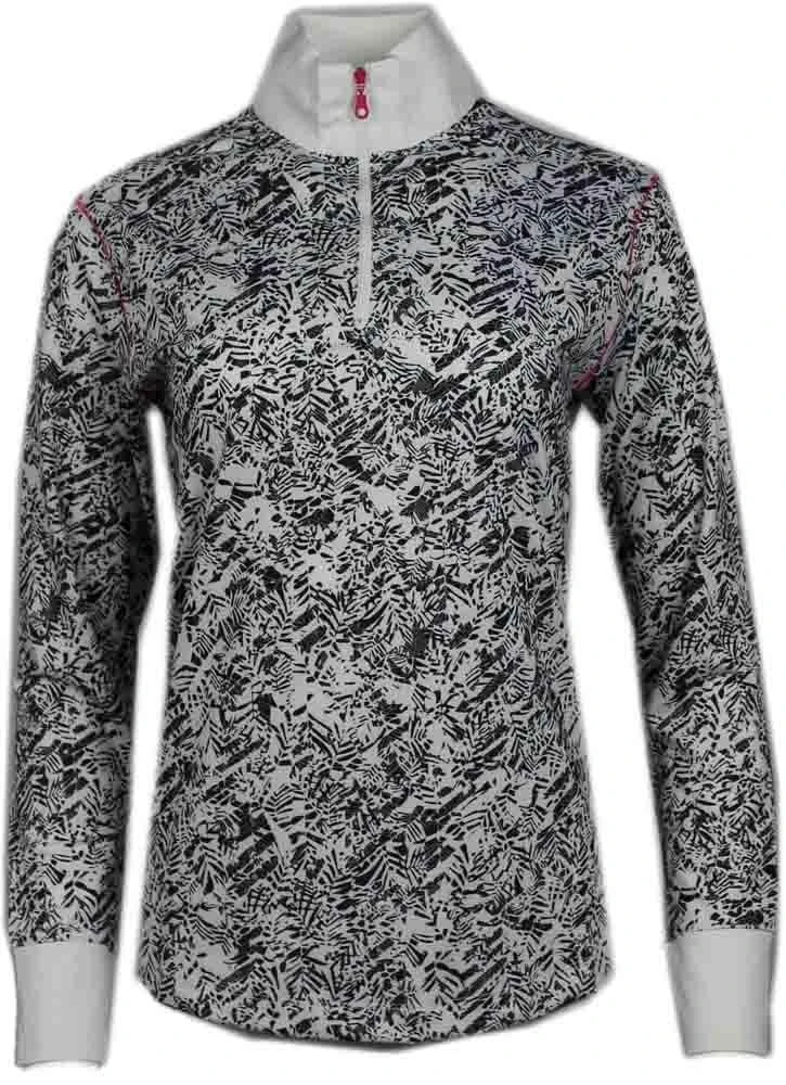 Page & Tuttle Ladderstitch Print Quarter Zip Jacket 1