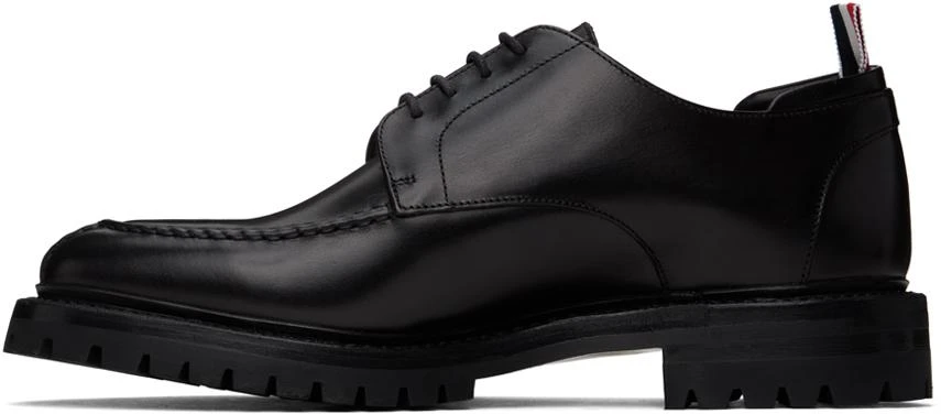 Thom Browne Black Commando Sole Apron Stitch Derbys 3