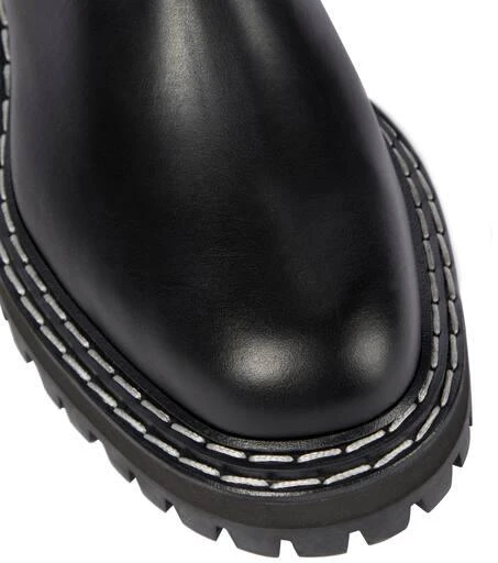 Proenza Schouler Shearling-trimmed ankle boots 6