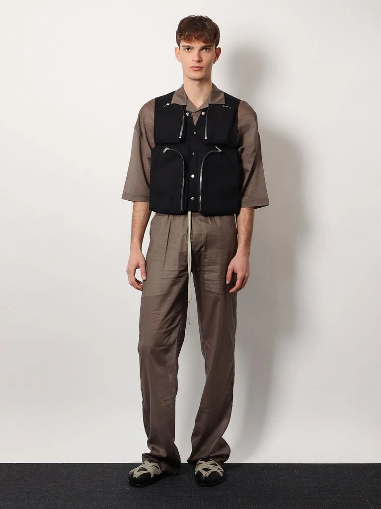 Rick Owens Cargo certified organic cotton vest 2