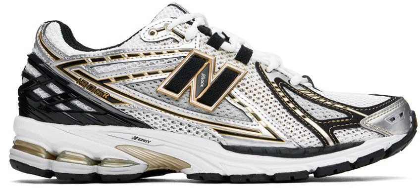New Balance White & Black 1906R Sneakers 1
