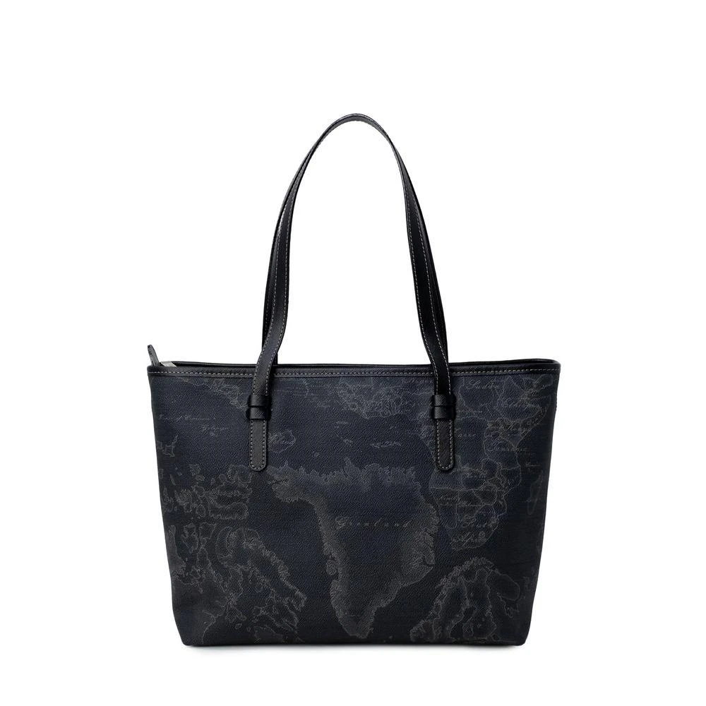 Alviero Martini Prima Classe Black Leather Handbag 1
