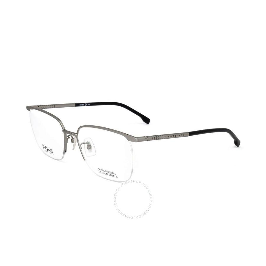 Hugo Boss Demo Square Men's Eyeglasses BOSS 1225/F 0R81 56