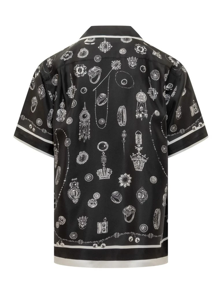 Dolce 
Gabbana Dolce 
Gabbana Medal-Print Hawaii Twill Shirt 2