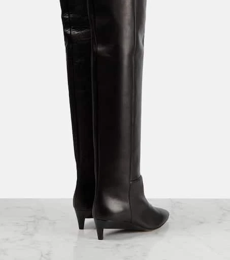 Isabel Marant Lisali leather over-the-knee boots 3