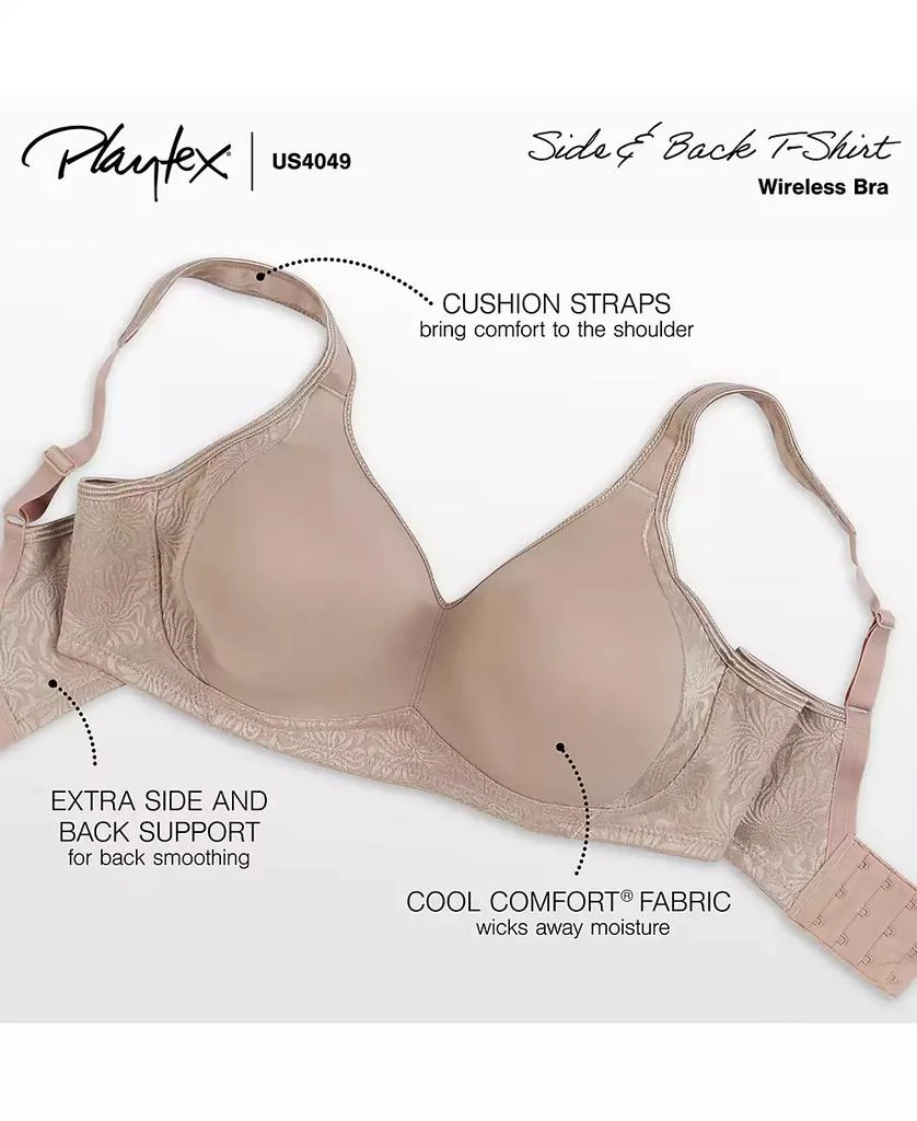 Playtex 18 Hour Smoothing Wireless Bra with Cool Comfort 4049, Online only 4