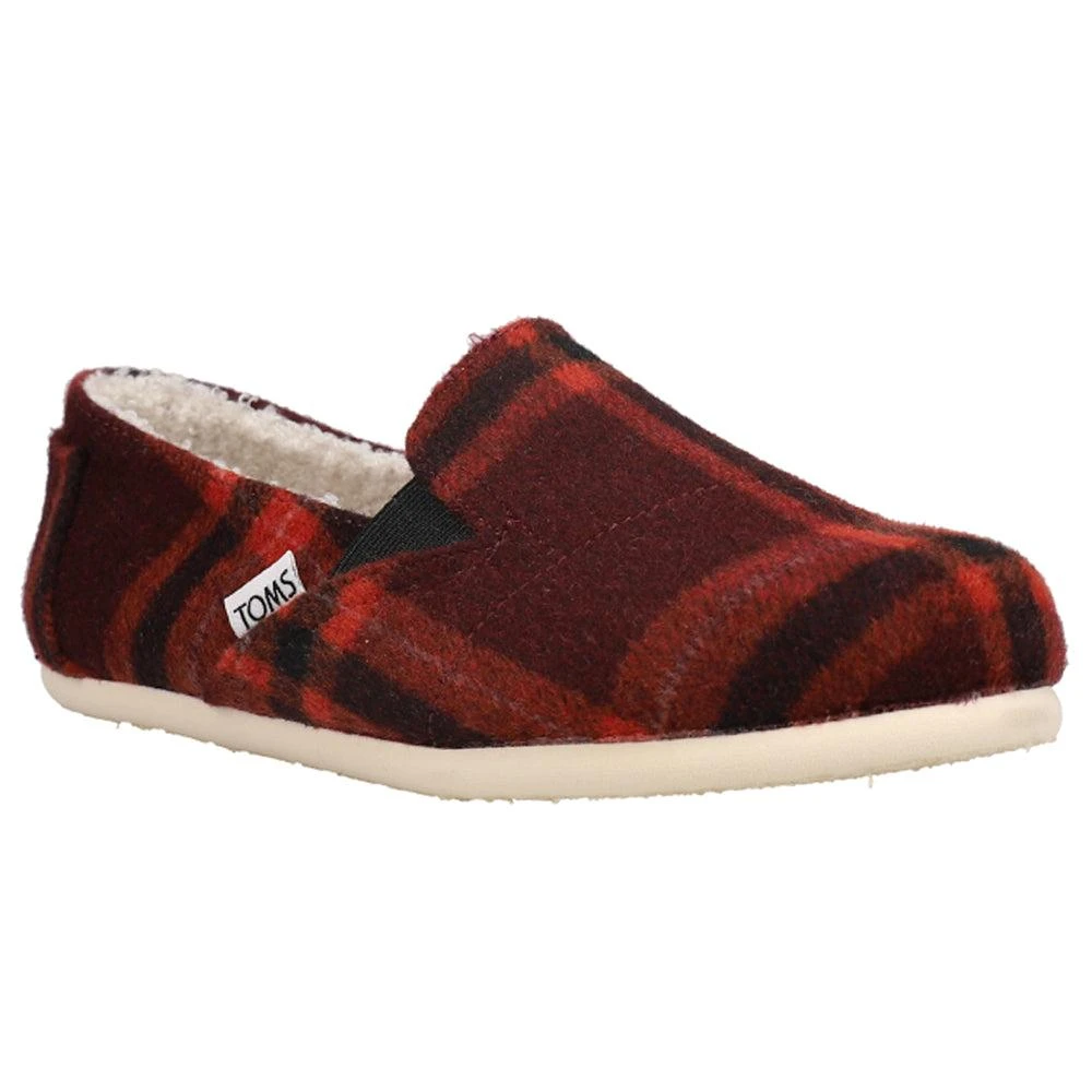 TOMS Redondo Plaid Slip On Flats 2