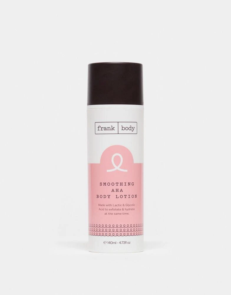 Frank Body Frank Body Smoothing AHA Body Lotion 140m + Free Gift - Coconut Coffee Body Scrub 100g 4