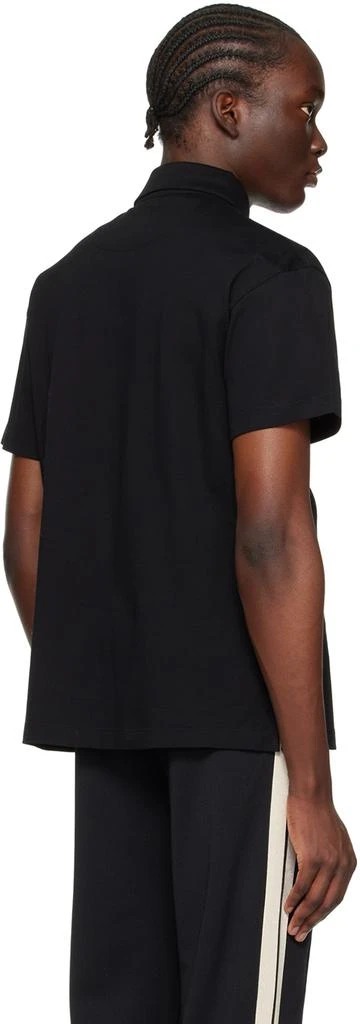 Palm Angels Black Monogram Pin Polo 3