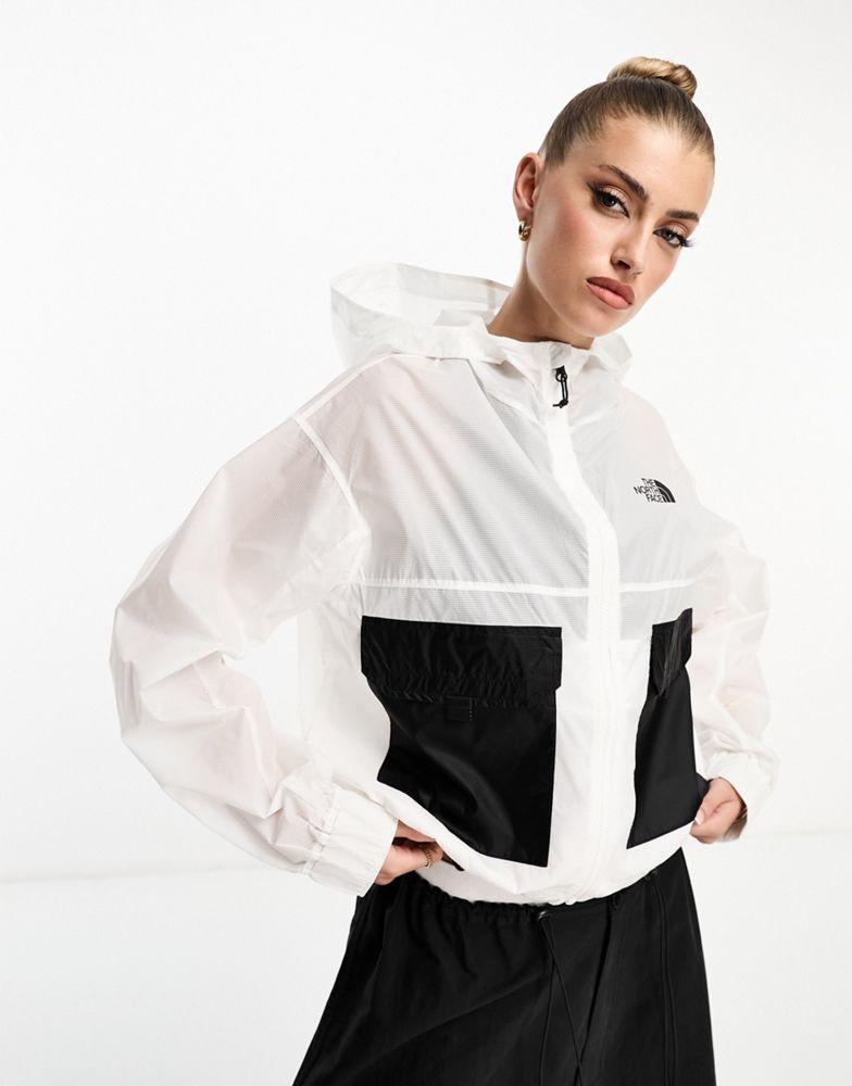 The North Face The North Face Nekkar boxy hooded jacket in white Exclusive at ASOS