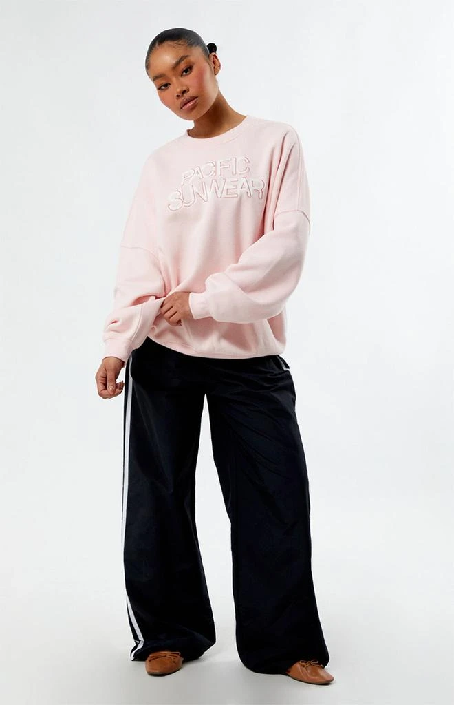 PacSun Pacific Sunwear Zip Zag Crew Neck Sweatshirt 4