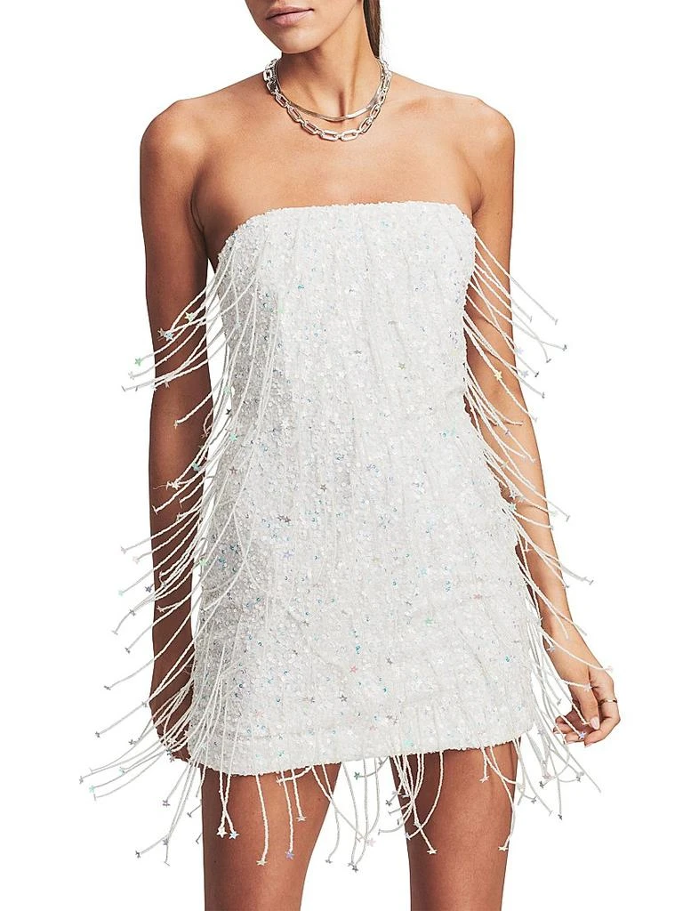 retrofête Heather Sequin Star Fringe Dress 6