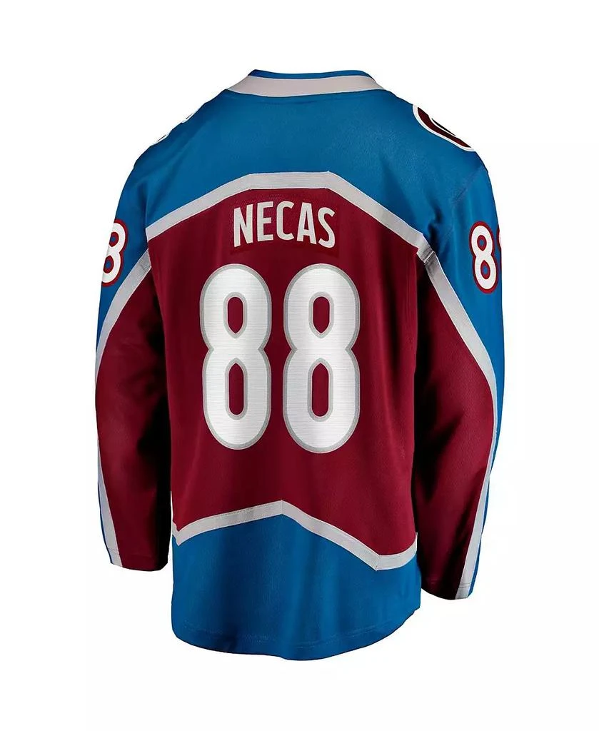 Fanatics Men
s Martin Necas Burgundy Colorado Avalanche Breakaway Player Jersey 3