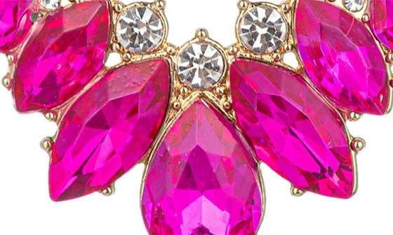 EYE CANDY LOS ANGELES Ari Crystal Statement Drop Earrings 2