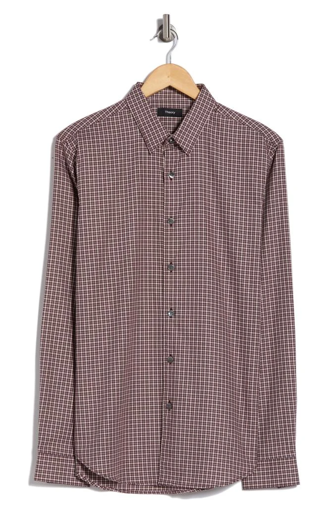 Theory Rammy Flannel Button-Up Shirt 3