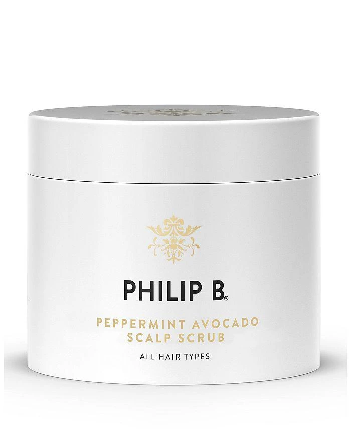 Philip B Peppermint Avocado Scalp Scrub 8 oz. 4