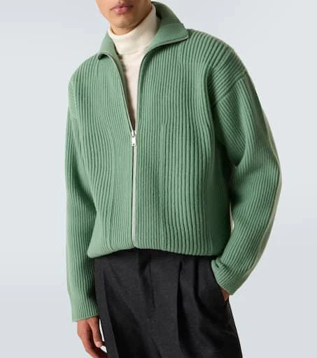 Jil Sander Wool zip-up cardigan 5