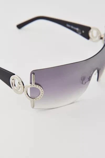 True Religion True Religion Rimless Shield Sunglasses 3